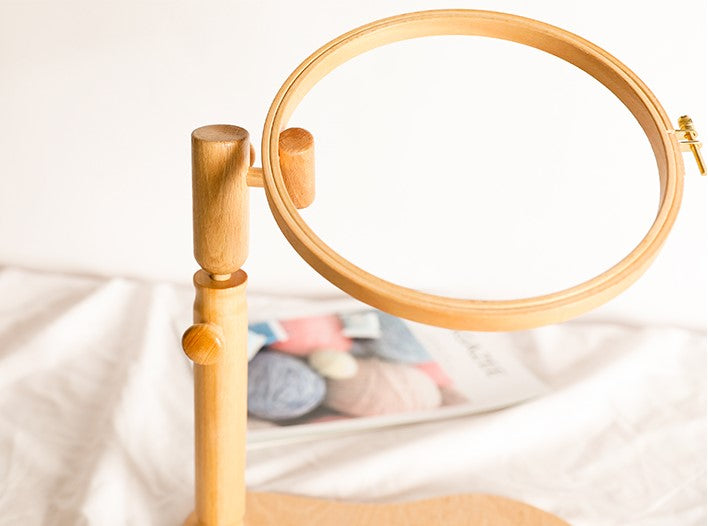 Embroidery frame stand