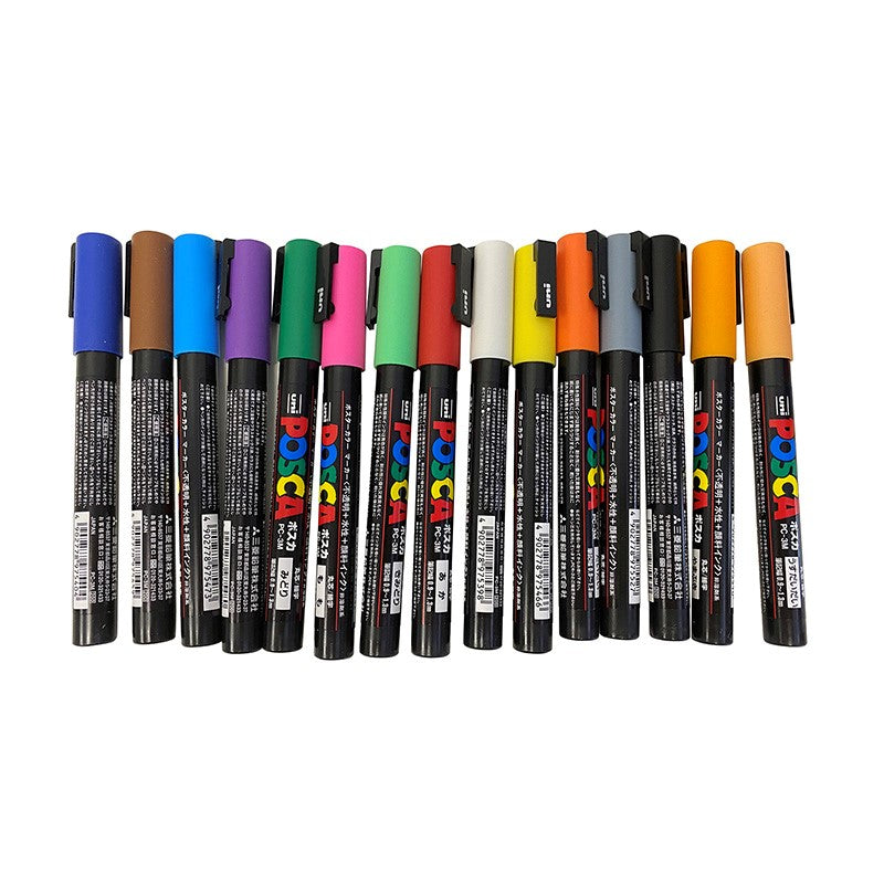 POSCA 15 Markers Set (Pack of 15 pcs)