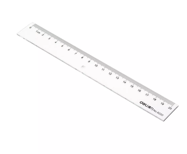 Plastic ruler